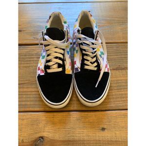 Vans Checkerboard Rainbow Low Size Men's 10